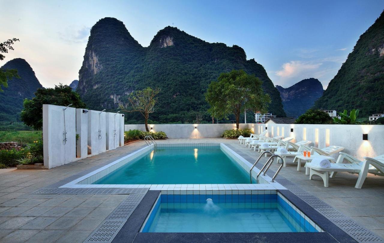 Blue Sky Hotel Yangshuo Eksteriør billede